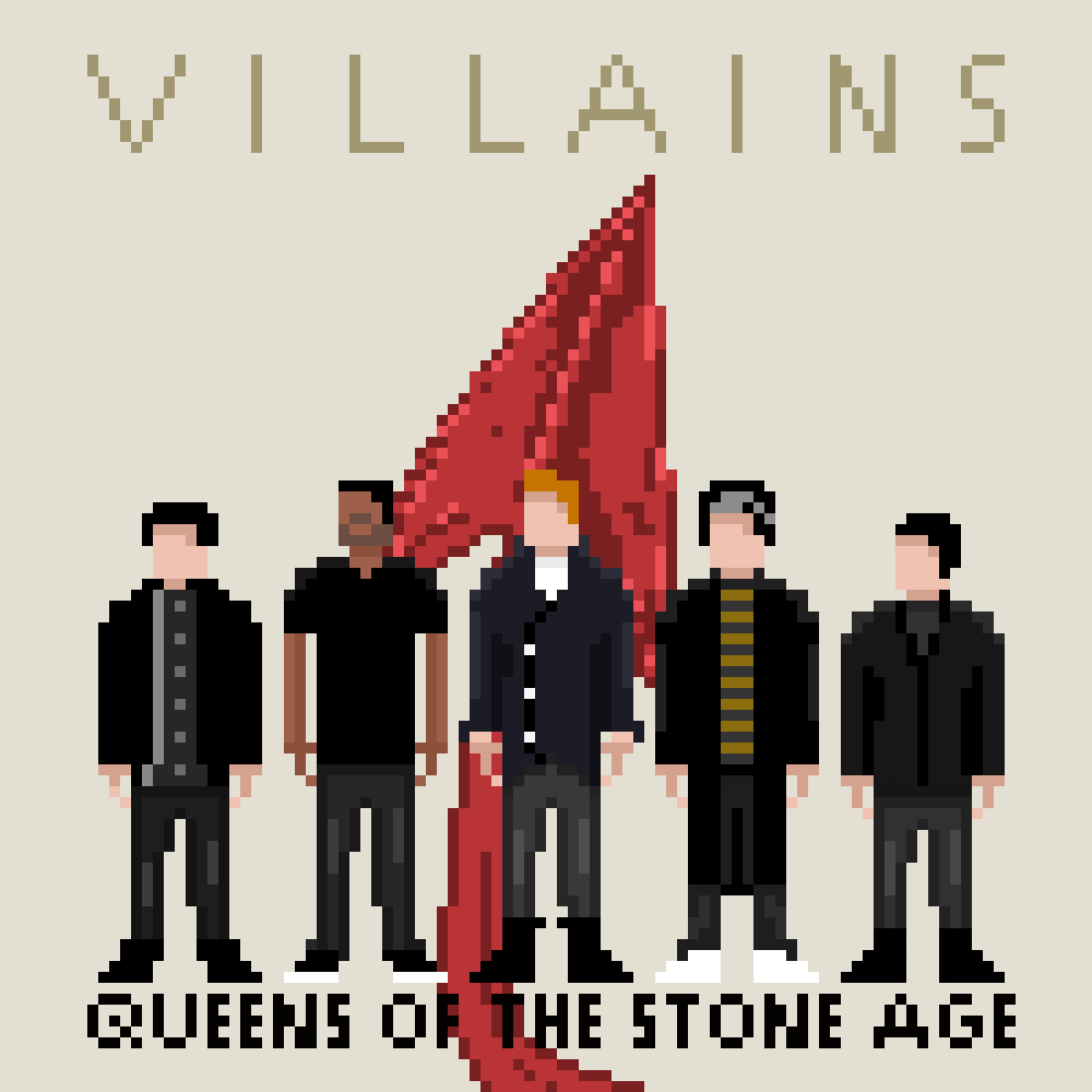 Queens of the Stone Age Pixel Art